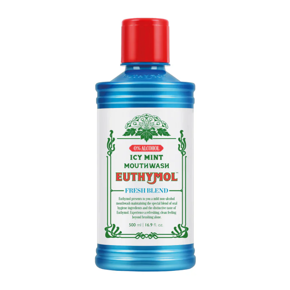 ايثيمول غسول الفم بالنعناع البارد الخالي من الكحول 500مل