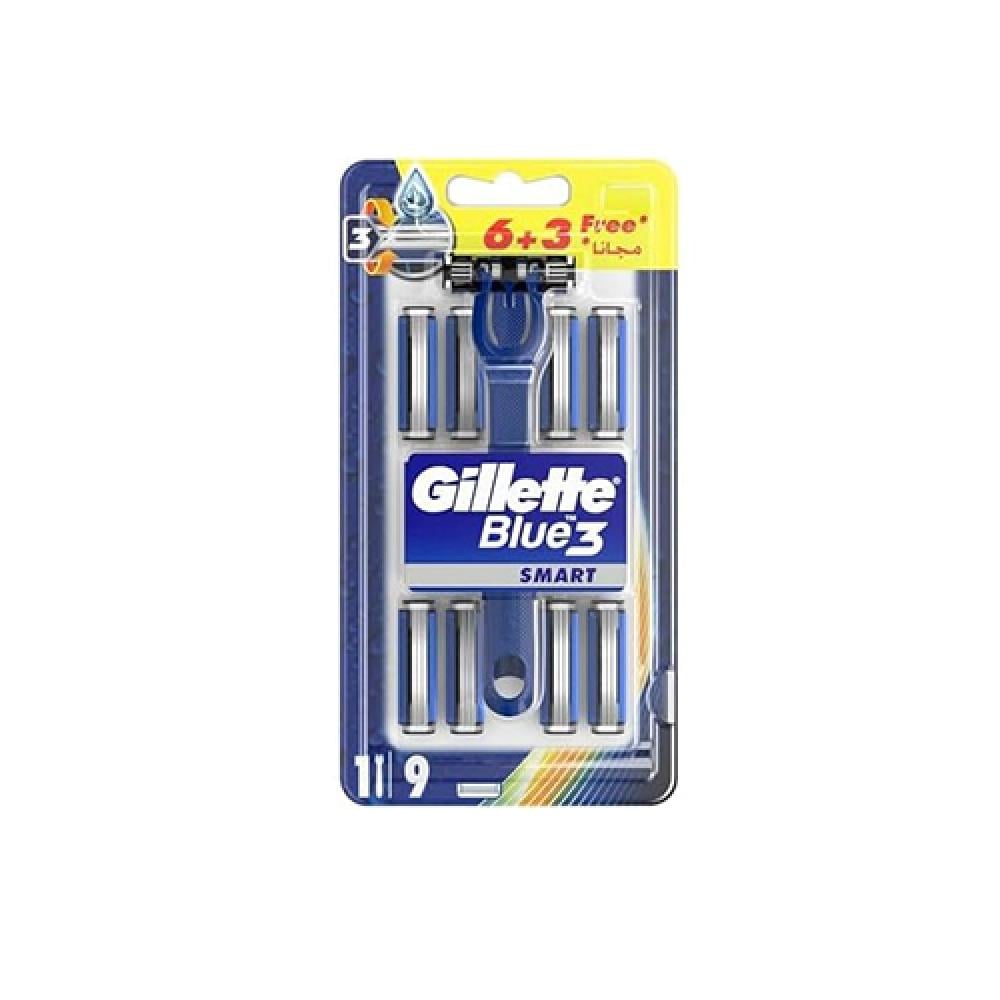 جيليت بلوتو3 كارت سمارت 6+3 شفرات
