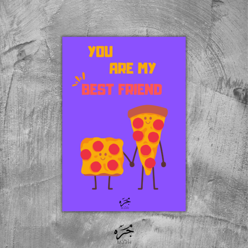 YOU ARE MY BEST FRIEND -CARD