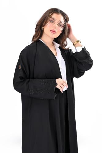 عباية بلاك بيري بتطريز يدوي