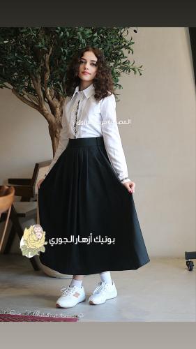 تنورة كحلي موديل 3 (تنورة فقط)