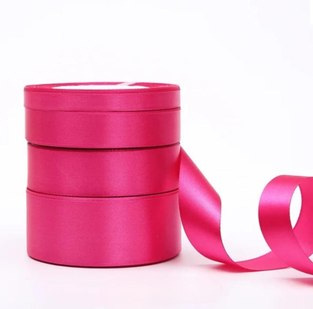 شرايط ساتان للهدايا والتغليف مقاس 2 انش (50mm) جميع الالوان اللفه 18 يارده