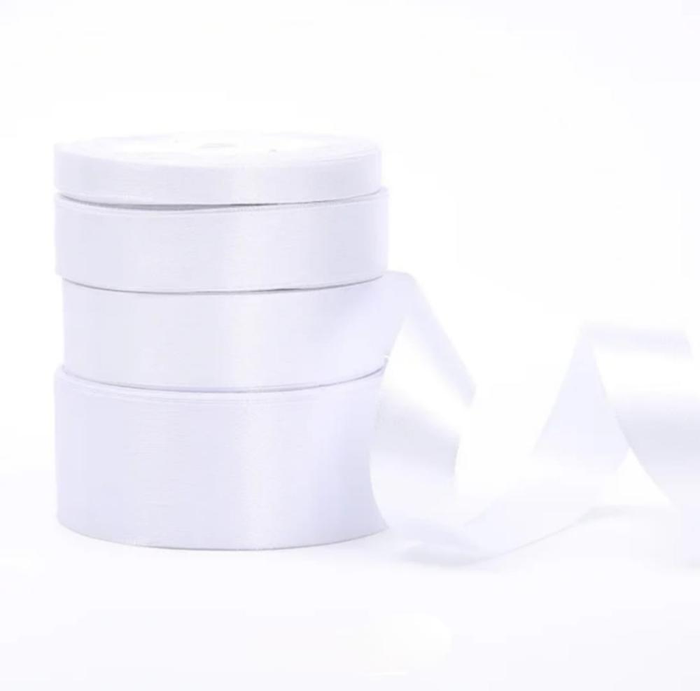 شرايط ساتان للهدايا والتغليف مقاس 2 انش (50mm) جميع الالوان اللفه 18 يارده