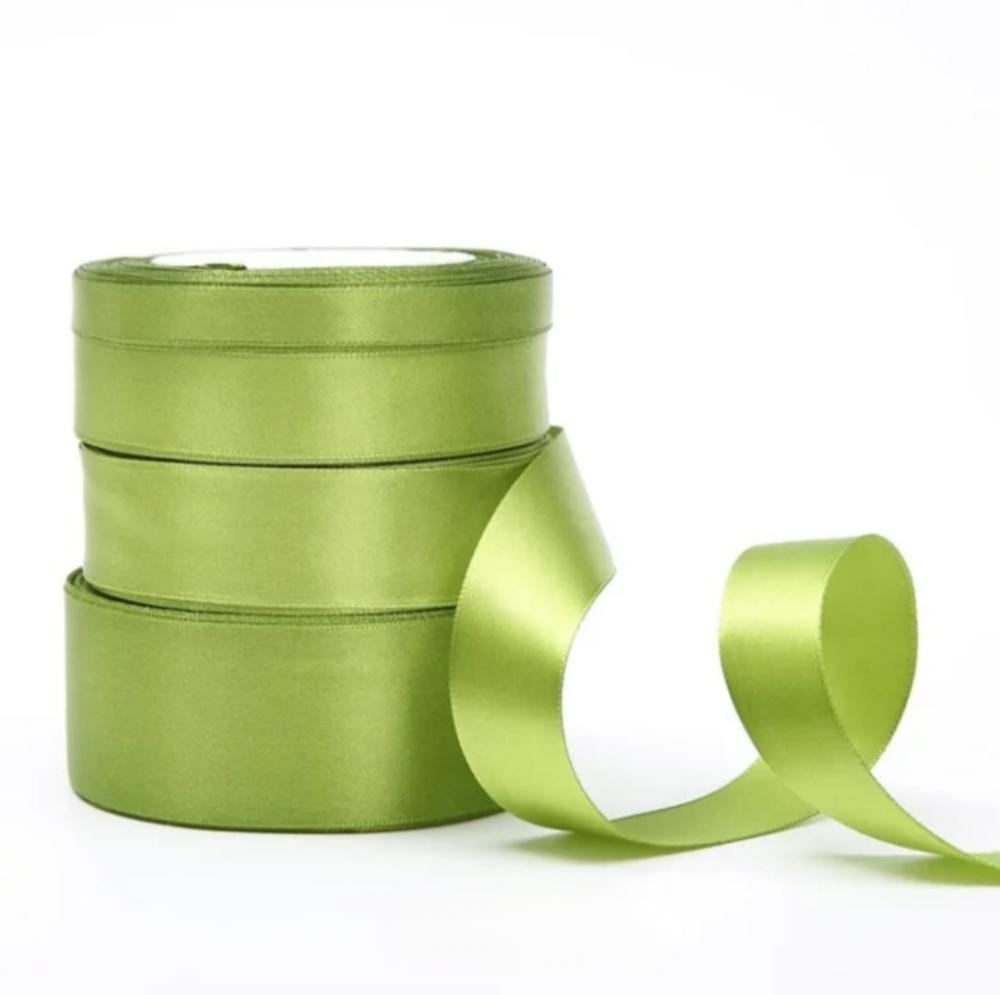 شرايط ساتان للهدايا والتغليف مقاس 2 انش (50mm) جميع الالوان اللفه 18 يارده