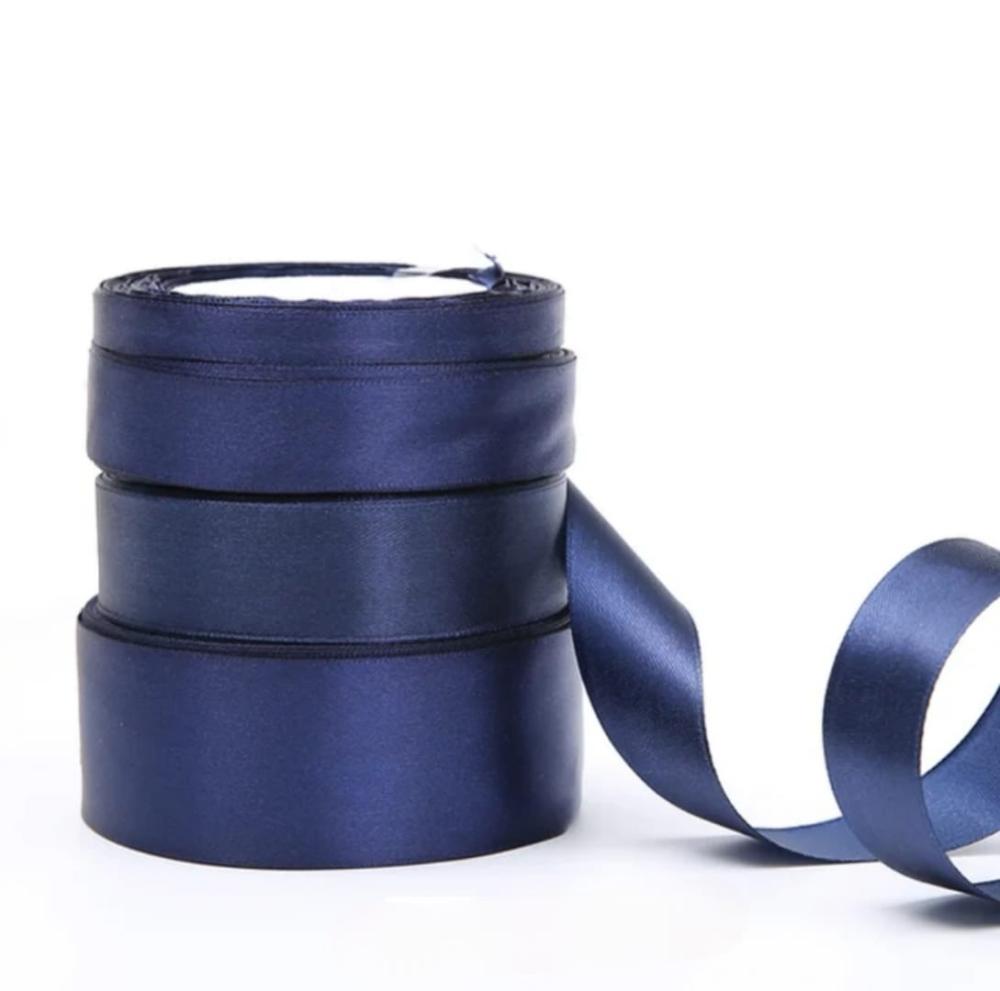 شرايط ساتان للهدايا والتغليف مقاس 2 انش (50mm) جميع الالوان اللفه 18 يارده