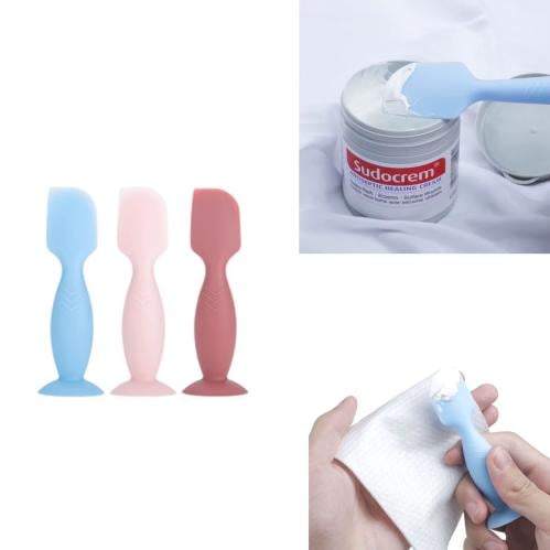 ملعقة سيلكون لوضع المرهم للاطفال