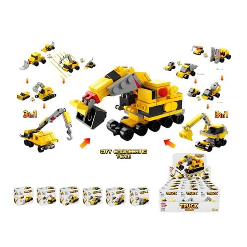 لعبة لودر مكعبات