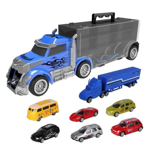 لعبة شاحنة محمل سيارات