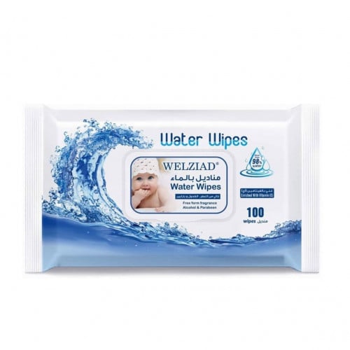 مناديل وتر وبز 100 منديل