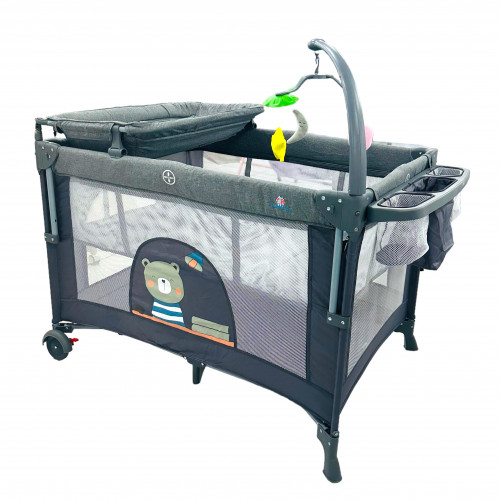 سرير اطفال متنقل دورين مع ناموسية
