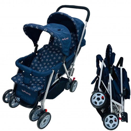 عربة اطفال توأم