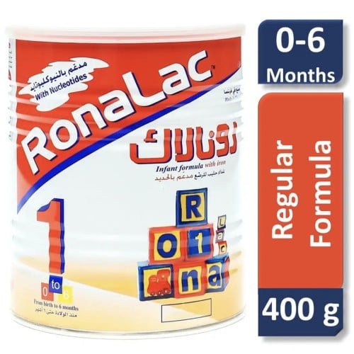 رونالاك حليب أطفال رقم (1) 400 جم