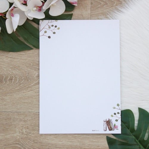 قرطاسية | ورق بحث سادة كن أخضراً