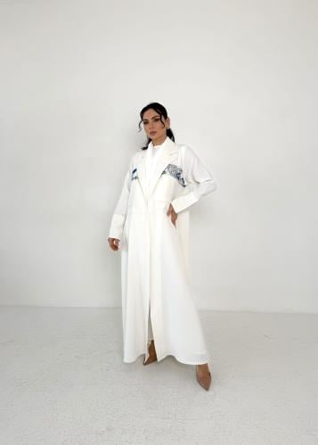 Formal whity abaya