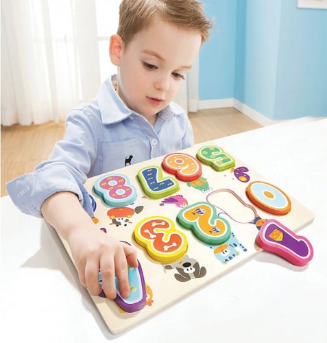 بزل الحيوانات و الأرقام