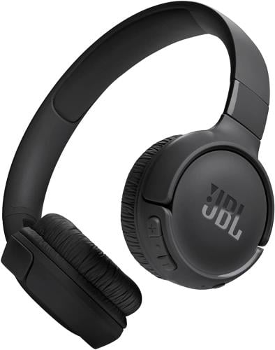 JBL سماعة اذن بلوتوث فوق الاذن من تون 520، اسود