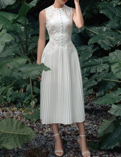 Elegant White Dress