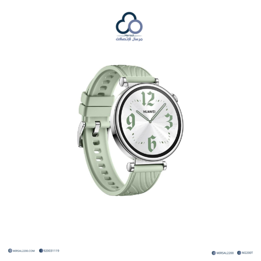 ساعة هواوي GT 4 اخضر مقاس 41 ملم مع ضمان سنتين