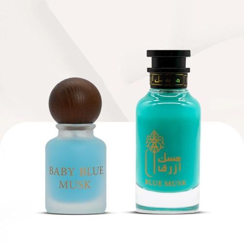 عطر المسك الازرق + بيبي بلو