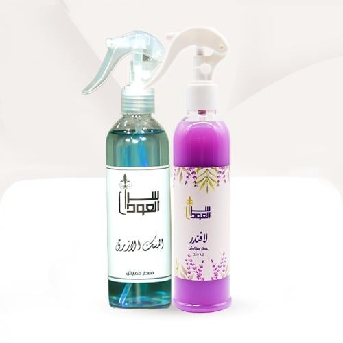 معطر مفارش المسك الازرق + اللافندر