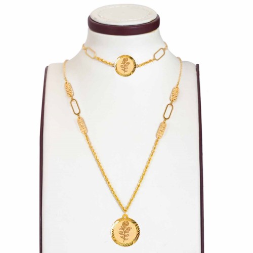custom arabic initial coin pendant necklace| Alibaba.com