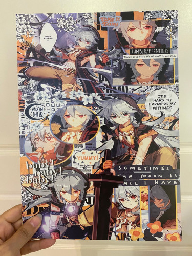 Poster anime A4