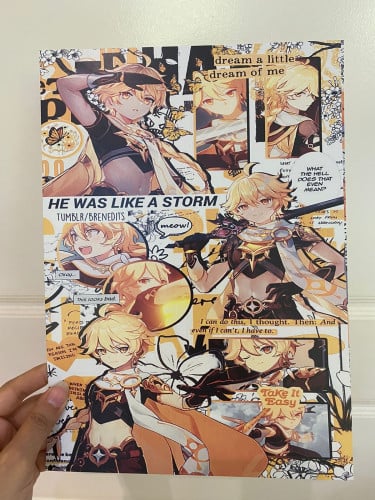 Poster anime A4