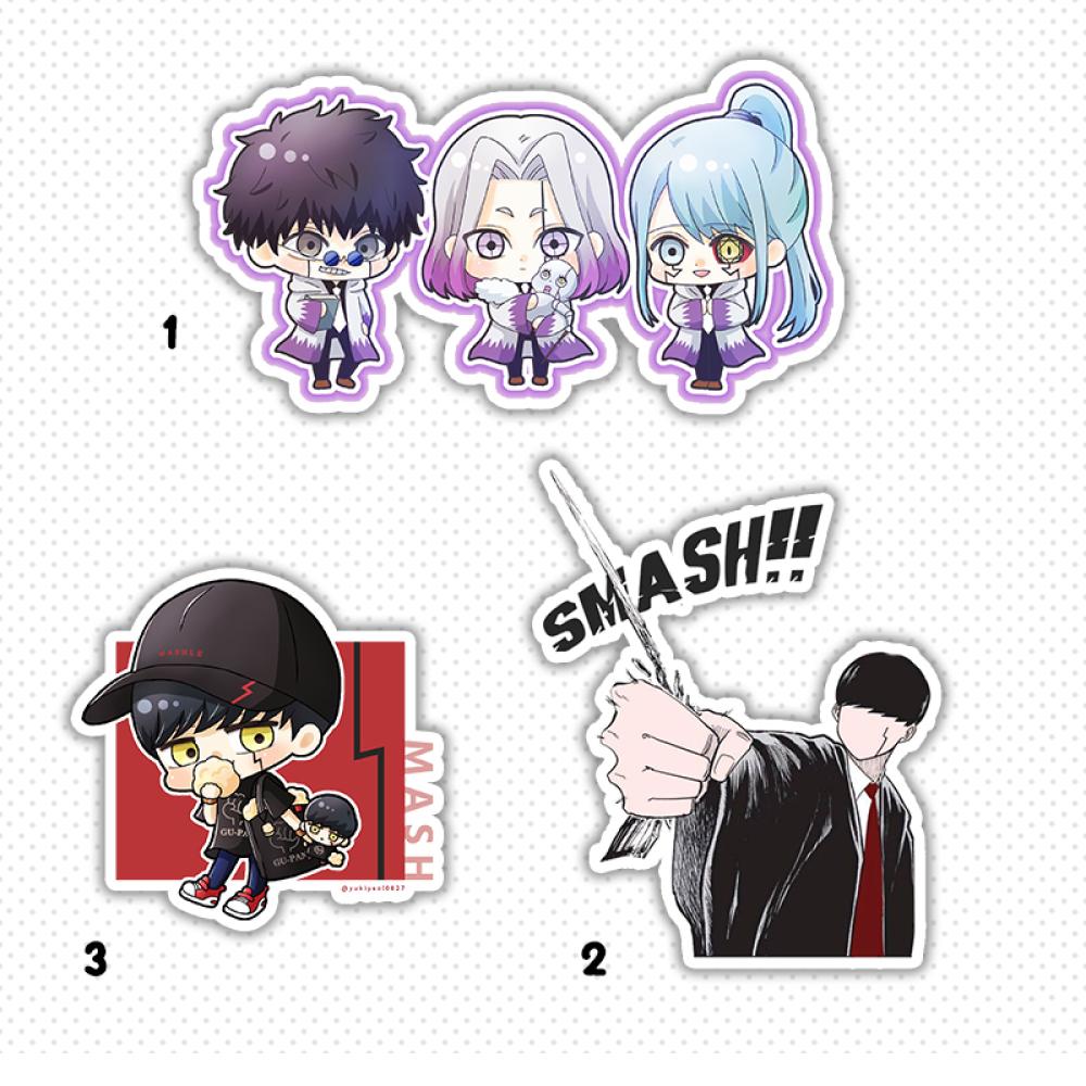 Mashle Magic and Muscles stickers