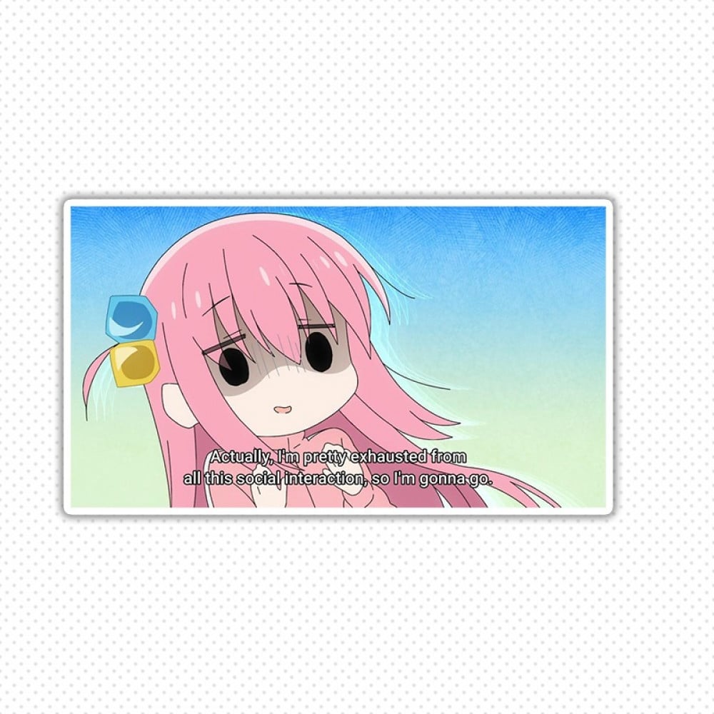 Bocchi the Rock! stickers - Paradise Kiss Tokyo