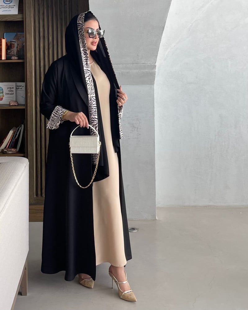 عباية كريب مبطن