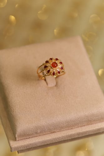 خاتم ذهب عيار 21