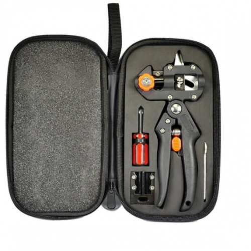 مجموعة أدوات قص أشجار الفاكهة في الحديقة أسود/فضي 27سنتيمتر