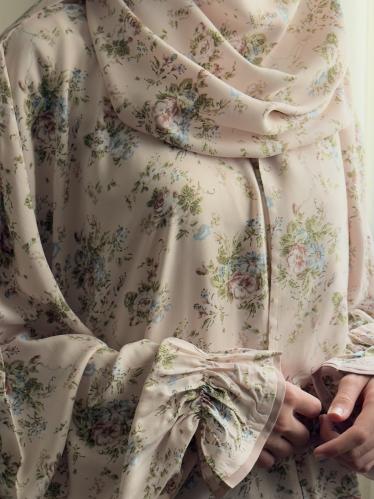 شرشف صلاة وردي - سحاب