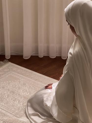 طقم صلاة سكري  - سحاب ، مفتوح