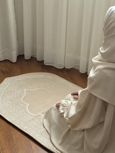 طقم صلاة بيج - سحاب