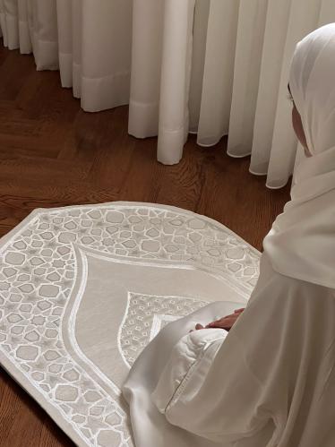 طقم صلاة سكري  - سحاب ، مفتوح