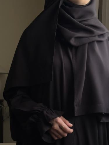 شرشف صلاة اسود - سحاب