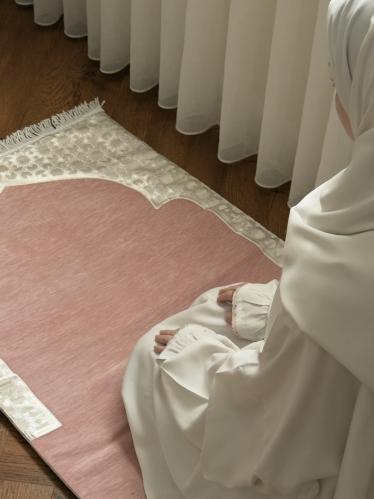 طقم صلاة بيج - سحاب