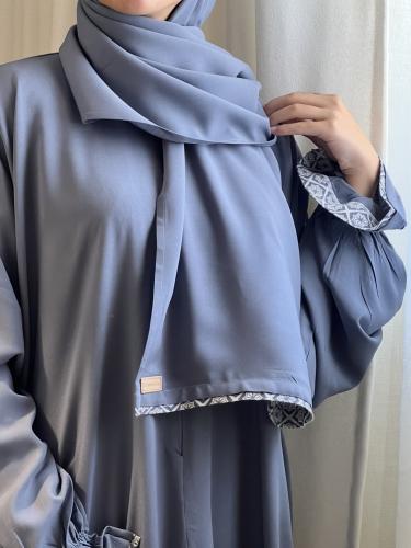 شرشف صلاة رمادي - سحاب