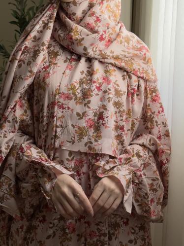 شرشف صلاة مشجر - سحاب