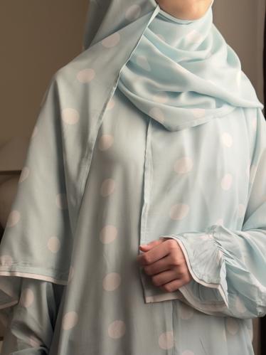 شرشف صلاة سماوي - سحاب