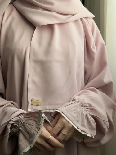 شرشف صلاة سادة وردي - سحاب