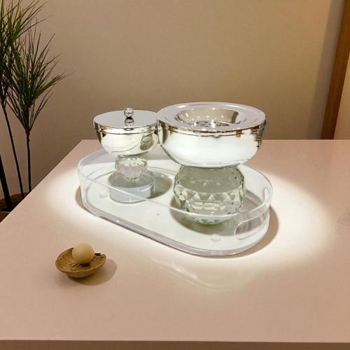 طقم مبخرة مع تبسي