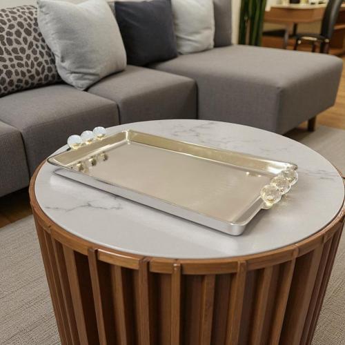 تبسي مستطيل استيل