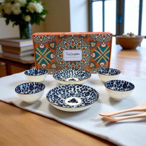 صحن سيراميك 6 حبه