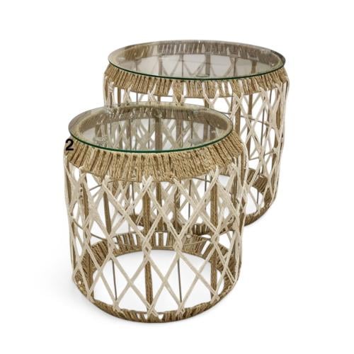 طقم طاولة خسف 2 حبه