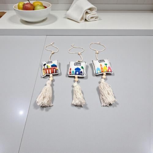 تعليقة قماش ديكور رمضان بالحبة