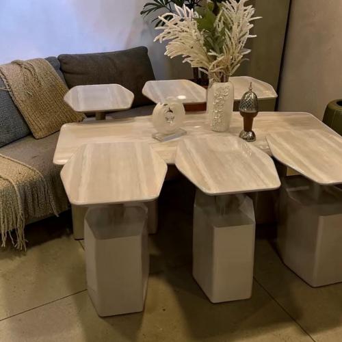 طقم طاولات خدمة 7 قطعة