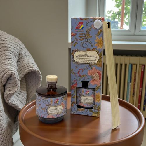 عطر فواحة 100 ملم - المشمش مع الورد والفاوانيا