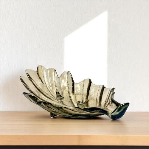 صحن زجاج مقاس 14 * 49 سم